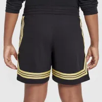 Nike Dri-FIT Fly Crossover Big детские (Girls') баскетбольные шорты (Extended Size) цвет черный