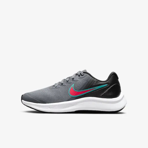 Nike Star Runner 3 Big детские Road Running Кроссовки цвет серый
