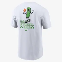 Nike мужские Pickleball футболка цвет белый