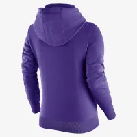 Los Angeles Lakers Club Fleece 2023/24 City Edition жіноча Nike NBA Funnel-Neck Толстовка з капюшоном колір фіолетовий