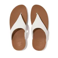 Japonki FitFlop Lulu Leather Toe-Post I88-024 - Білі