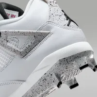 Nike Jordan 4 Retro MCS бейсбольні бутси колір білий