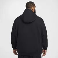Nike Club Fleece мужские оверсайз French Terry Pullover Толстовка с капюшоном цвет черный