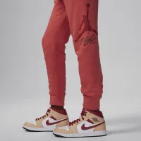 Nike Jordan MJ Baseline Fleece Pants Big Kids Pants цвет красный
