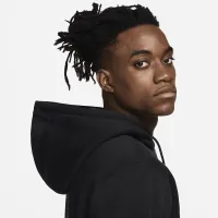 Nike Club Fleece мужские Full-Zip Толстовка с капюшоном цвет черный