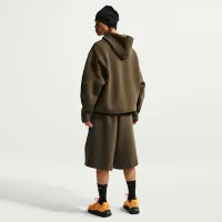 Nike Tech чоловічі Fleece оверсайз Fit шорти колір коричневий