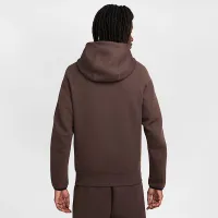 Nike Sportswear Tech Fleece мужские Pullover Толстовка с капюшоном цвет коричневый