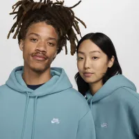 Nike SB Fleece Pullover Skate Толстовка з капюшоном блакитний