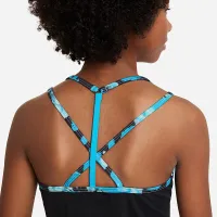 Nike Big дитячі (Girls') T-Crossback Tankini комплект блакитний
