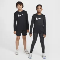 Nike Legend Big детские Dri-FIT Long-Sleeve футболка цвет черный