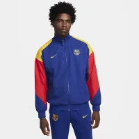 FC Barcelona Strike чоловічі Nike Dri-FIT Soccer Track Куртка блакитний
