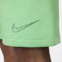 Nike Club Fleece чоловічі шорти колір зелений