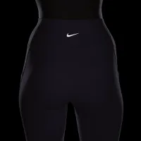 Nike One женская С высокой Талией 7/8 лосины с карманамицвет фиолетовый