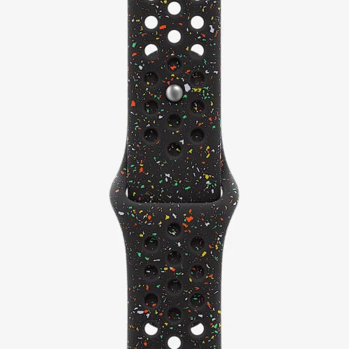 40mm Midnight колір чорний Nike Sport Band - S/M колір чорний