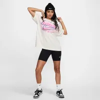 Nike Sportswear женская оверсайз Graphic футболка цвет белый