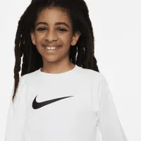 Nike Swim Big дитячі (для хлопчиків) Long-Sleeve Hydroguard колір білий