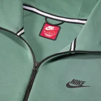 Nike Sportswear Tech Fleece Windrunner мужские Full-Zip Толстовка с капюшоном цвет зеленый