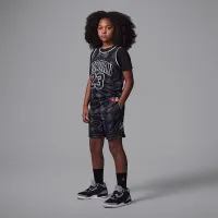 Nike Jordan Dri-FIT Big детские MJ Printed Sport Diamond шорты цвет серый