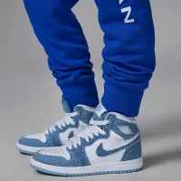 Nike Jordan Little дитячі Baseline Fleece Pants блакитний
