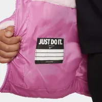 Nike Colorblock Chevron Puffer Куртка Toddler Куртка Pink