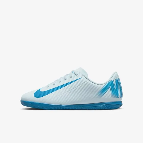 Nike Jr. Mercurial Vapor 16 Club Little/Big дитячі IC Low-Top Soccer Кросівки блакитний