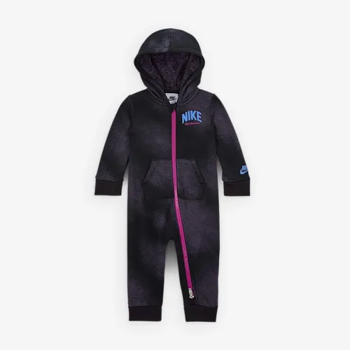 Nike Sportswear Powder Play Baby (0-9M) Lightweight Fleece Coverall цвет черный