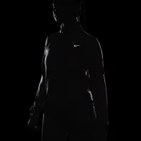 Nike Swift Element жіноча UV Protection 1/4-Zip Running Top колір фіолетовий