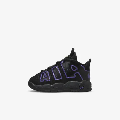 Nike Air More Uptempo Baby/Toddler Кросівки колір чорний