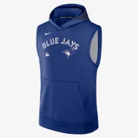 Toronto блакитний Jays Authentic Collection Men’s Nike Dri-FIT MLB Sleeveless Pullover Толстовка з капюшоном блакитний
