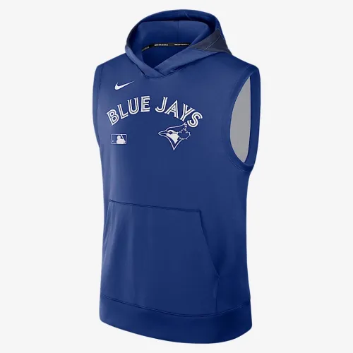 Toronto блакитний Jays Authentic Collection Men’s Nike Dri-FIT MLB Sleeveless Pullover Толстовка з капюшоном блакитний