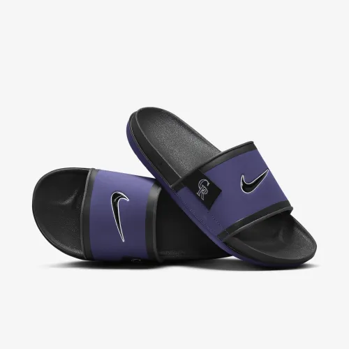 Nike Offcourt (Colorado Rockies) Offcourt Slides цвет фиолетовый