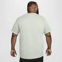 Nike мужские Dri-FIT баскетбольные футболка цвет зеленый