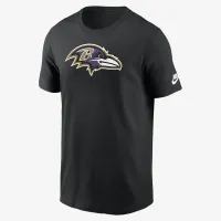 Baltimore Ravens Rewind Logo Essential чоловічі Nike NFL футболка колір чорний