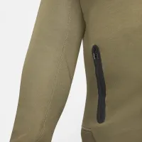 Nike Sportswear Tech Fleece Windrunner мужские Full-Zip Толстовка с капюшоном цвет зеленый