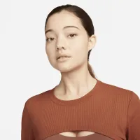 Nike Yoga Luxe женская Shrug Brown