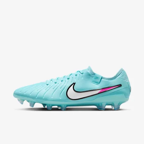 Nike Tiempo Legend 10 Elite Firm-Ground Low-Top футбольні бутси блакитний