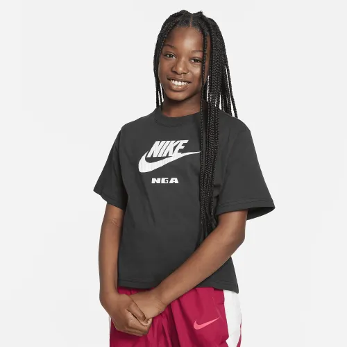 Nigeria Big дитячі (Girls') Nike футболка колір зелений