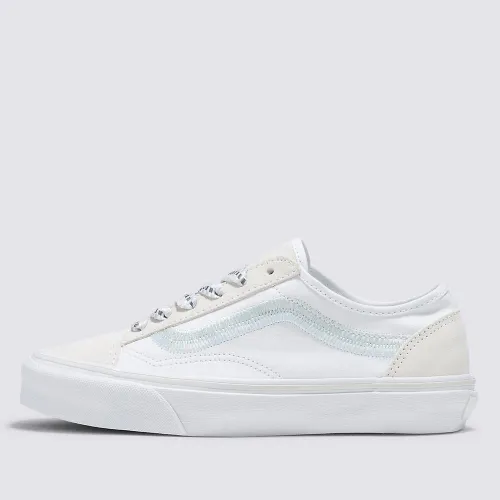 Кросівки Vans Old Skool Tapeколір червоний Embroidery VN0005UGW001 - Білі