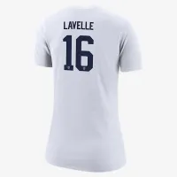 Rose Lavelle USWNT женская Nike Soccer футболка цвет белый