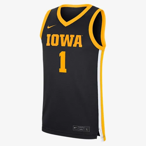 Iowa Hawkeyes Replica чоловічі Nike College баскетбольні Jersey колір чорний