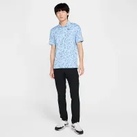 Nike Dri-FIT Tour мужские Floral для гольфа Polo синий