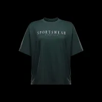 Nike Sportswear женская Boxy футболка цвет зеленый