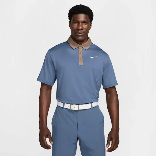 Nike Tour чоловічі Dri-FIT для гольфу Polo блакитний