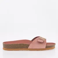Шлёпанцы Tommy Hilfiger Monogram Flat Mule FW0FW07071-GSI - Розовые