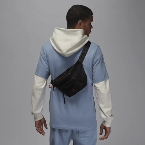 Nike Jordan Rise Crossbody сумка (3.6L) колір чорний