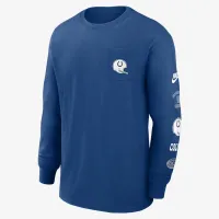 Indianapolis Colts Rewind Max90 Pocket чоловічі Nike NFL Long-Sleeve футболка блакитний