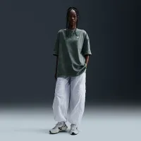 Nike Sportswear Essential жіноча оверсайз футболка колір зелений