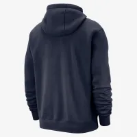 Golden State Warriors Club City Edition мужские Nike NBA Fleece Pullover Толстовка с капюшоном синий