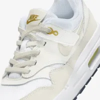 Nike Air Max 1 EasyOn Little детские Кроссовки цвет белый