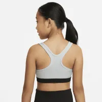 Nike Swoosh Big детские (Girls') Sports Bra цвет серый